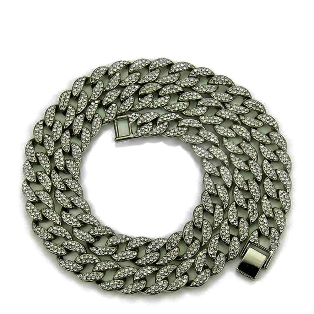 Iced out  CUBAN CHAIN